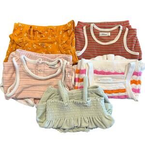 Bundle of Five Sets, Toddler Girl Size 2T - Various Brands